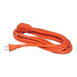 Extensión Eléctrica Naranja  14awg 10m 