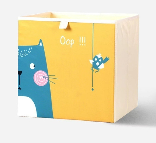 Caja Organizadora Juguetes/ropa Para Niño/a Diseño Animales
