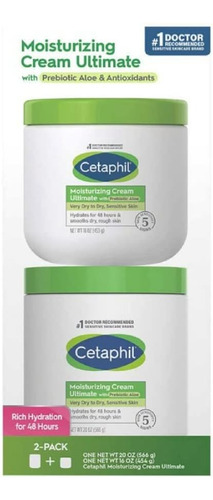 Cetaphil Creme Hidratante Ultimate  Pack Com 2