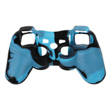 Funda Protectora De Controlador De Silicona Para Ps3 Azul-ne