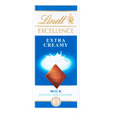 Chocolate Lindt Excellence Tableta Extra Creamy 100 G.