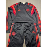 Conjunto River Plate Pantalon Y Buzo Rojo Y Negro 2015