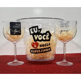 Balde De Gelo 5lts + 5 Taças Gin Personalizadas (promoção)