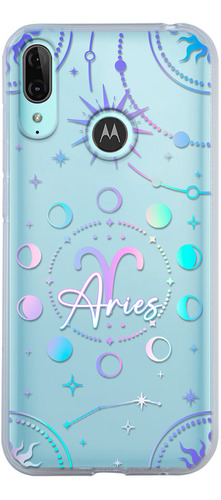 Funda Para Motorola Uso Rudo Para Mujer Signo Zodiaco Aries