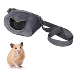 Hamster Outgoing Bag Franela Gris Portátil Transpirable