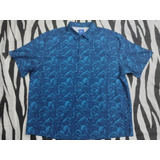 Camisa Azul Guy Harvey Importada Tiburones Xxl