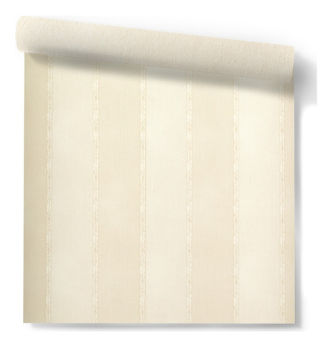 Papel Vinilizado Infantil Rayad Beige Cuentos Muresco 7811/2