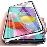 Funda Metalica Magnetica Doble Vidrio Para iPhone 12 Pro Max