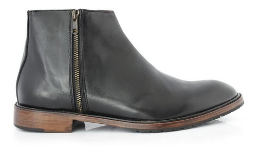 Borcego Hombre Cuero Briganti Bota Botita Marron - Hcbo00936