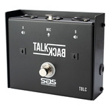 Pedal Santo Angelo Talkback Tblc Com Led E Trava Canal A E B Cor Bk