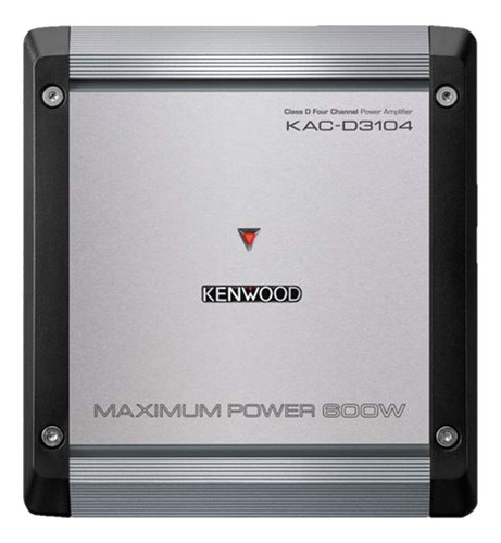 Kenwood Kac-d3104 - Amplificador Mximo De 4 Canales Clase D