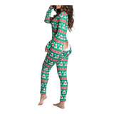 Conjunto Térmico Mujer Pijamas Blusa Y Legging Piyama Pyjama