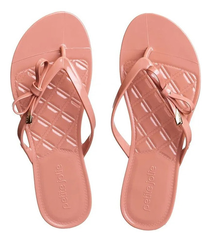 Chinelo Petite Jolie Express Rosa Antigo Pj4186ii