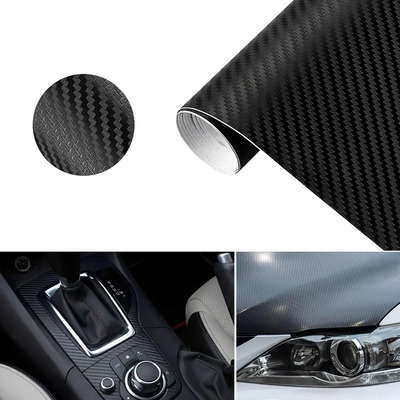 300cm X 50cm Impermeable Vinil Auto Motriz Fibra De Carbono | MercadoLibre