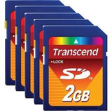 Tarjeta De Memoria Sd Transcend Ts2gsdc Flash De 2gb 20-p...