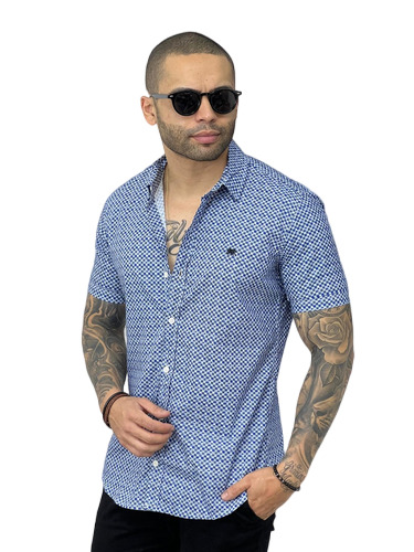 Camisa Masculina Detalhada Premium Estilo Social Fashion