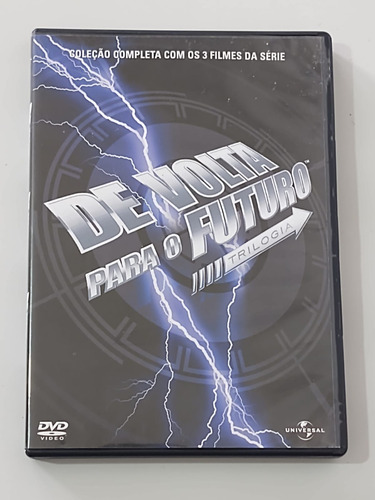 Dvds 3 Filmes De Volta Para O Futuro Dublado Legend Trilogia