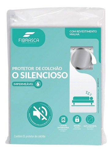 Protetor De Colchão . O Silencioso Solteiro - Fibrasca-  Impermeavel