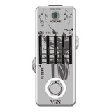 Vsn Pedal Ecualizador De Bajo Para Guitarra, 5 Bandas, Peda.