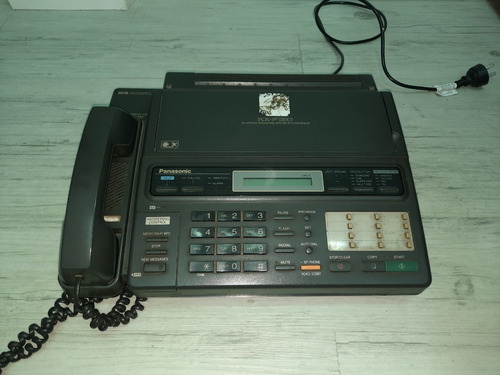 Telefono Fax Panasonic Kx-f130 + Cassette De Regalo