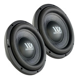 Par Subwoofers 10 Waraudio Sgt104 Doble Bobina 400wrms 4ohms