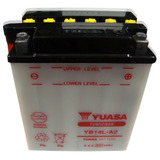 Bateria Yuasa Yb14l A2 / Yb14la2 Obviamente En Fas Motos