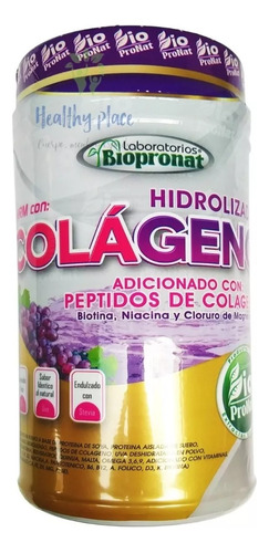 Colageno Peptidos Polvo Sabor Uva 700gr - L a $1