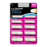 Kits De Uñas De Acrílico L.a. Colors Nail Tips, French Overl