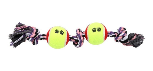 Juguete De Cuerda De Algodón Para Mascotas Pelota De Tenis