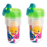 The First Years Take & Toss Pinkfong Baby Shark Vasos Para S