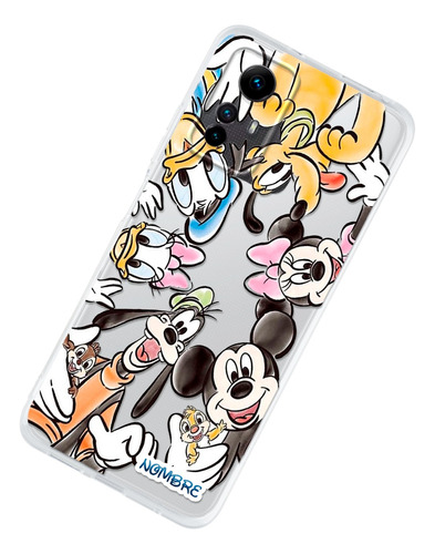 Funda Para Xiaomi Disney Clásicos Personalizada Con Nombre