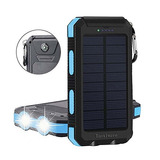 Solar Power Bank 20000mah Cargador Solar A Prueba De Agua Po