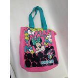 Bolso Niña Minnie U.s.a Disney Poco Uso Original