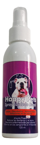 Spray Limpieza Bucal Cuidado Oral Aseo Dientes Mascota Perro