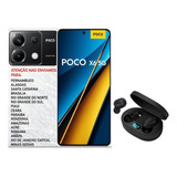 Xiaomi Poco X6 5g 256gb 8ram Lançamento 2024 Capa/pelic+fone