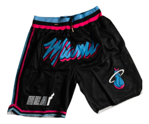 Short Nba Just Don Miami Heat - City Edition