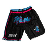 Short Nba Just Don Miami Heat - City Edition