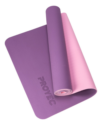 Mat Para Yoga Colchoneta De Pilates Streching 6mm Proyec Pro