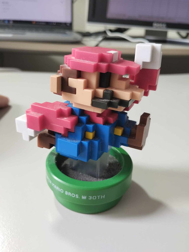 Amiibo Mario 30th 8-bits Nintendo Original