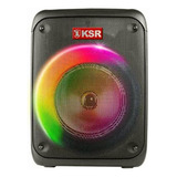 Kaiser Ksw-6008 Bocina 8  Circle Light Ksr-link, Recargable,