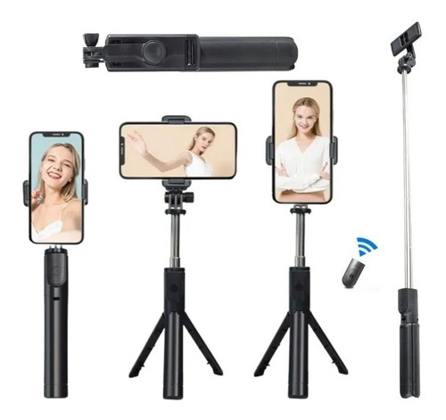 Monopod Bluetooth Tripode Baston Palo Selfie Premium