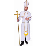 Disfraz De Sacerdote Exorcista, Papa, Cura Halloween Cosplay