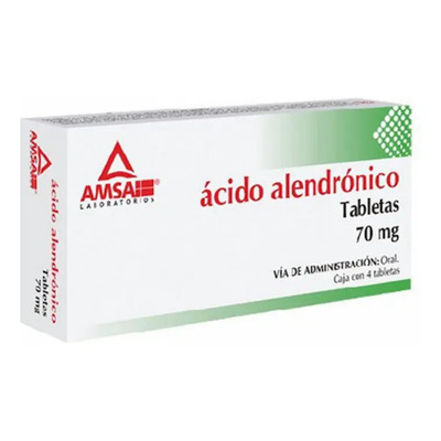 Fosalacin Tableta 70 Mg, 4 Tabletas