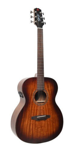 Violão Seizi Supreme Fuji Mirai Koa Burst Com Bag