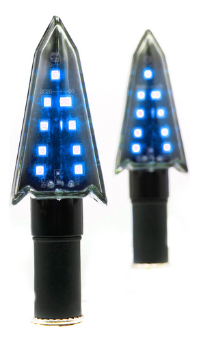 Direccionales Para Moto Rasen Led Triangular Universal   