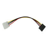 Pack X3 Cable Adaptador Corriente Molex 4 Pin A Sata Hembra 