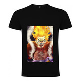 Polera Unisex One Piece Luffy Sun God Nika Gear 5 Evil Eyes