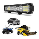 Farol Barra Led Jeep Quadriciclo 216w 37cm Milha Auxiliar