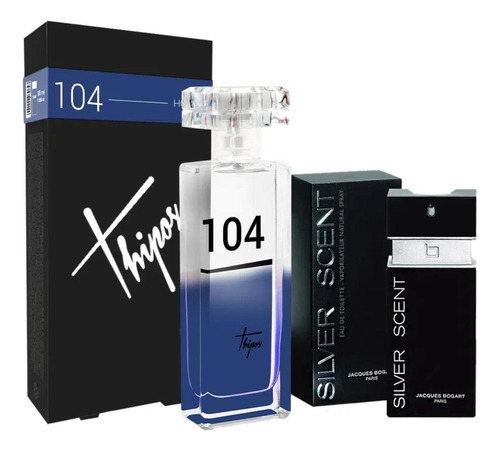 Perfume 104 Fragrância Silver Scent Jacques B Thipos 55ml