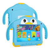 Tablet Para Niños Pequeños Tablet Android Kids Tablet Con. Color Azul